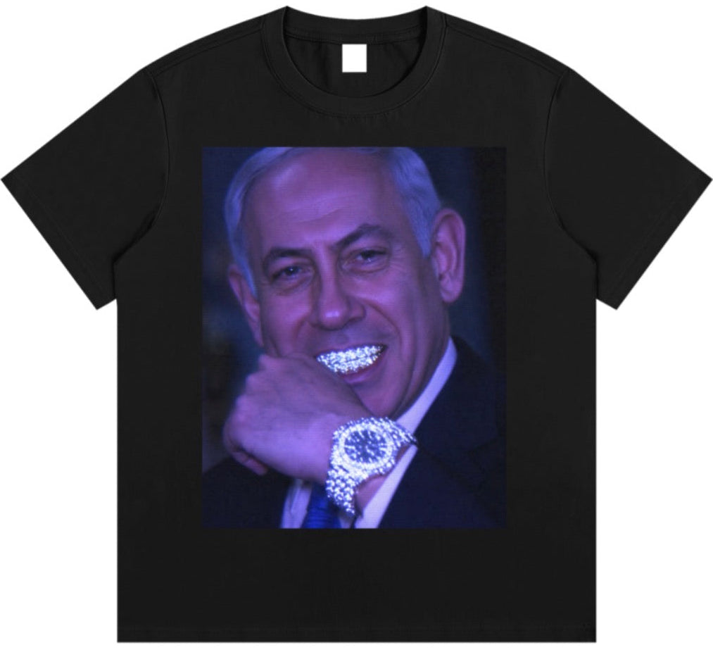 Benjamin Netanyahu Bust Down Graphic Tee